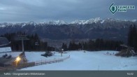 Archiv Foto Webcam Tulfes: Blick von der Mittelstation am Glungezer 03:00