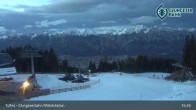 Archiv Foto Webcam Tulfes: Blick von der Mittelstation am Glungezer 20:00