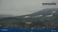 Archiv Foto Webcam Panorama Ruhpolding: Ort und Berge 10:00