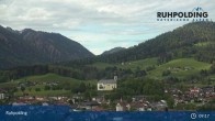 Archiv Foto Webcam Panorama Ruhpolding: Ort und Berge 08:00