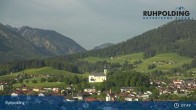 Archiv Foto Webcam Panorama Ruhpolding: Ort und Berge 07:00