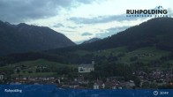 Archiv Foto Webcam Panorama Ruhpolding: Ort und Berge 00:00