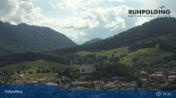 Archiv Foto Webcam Panorama Ruhpolding: Ort und Berge 14:00