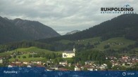 Archiv Foto Webcam Panorama Ruhpolding: Ort und Berge 06:00