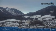 Archiv Foto Webcam Panorama Ruhpolding: Ort und Berge 07:00