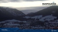 Archiv Foto Webcam Panorama Ruhpolding: Ort und Berge 02:00