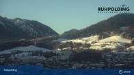 Archiv Foto Webcam Panorama Ruhpolding: Ort und Berge 08:00