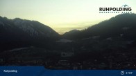 Archiv Foto Webcam Panorama Ruhpolding: Ort und Berge 02:00