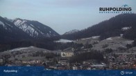 Archiv Foto Webcam Panorama Ruhpolding: Ort und Berge 06:00