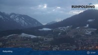 Archiv Foto Webcam Panorama Ruhpolding: Ort und Berge 00:00