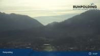 Archiv Foto Webcam Panorama Ruhpolding: Ort und Berge 14:00