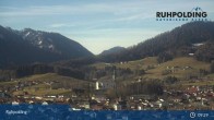 Archiv Foto Webcam Panorama Ruhpolding: Ort und Berge 08:00