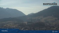 Archiv Foto Webcam Panorama Ruhpolding: Ort und Berge 12:00