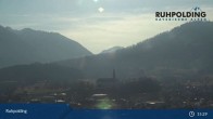 Archiv Foto Webcam Panorama Ruhpolding: Ort und Berge 14:00