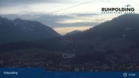 Archived image Ruhpolding - Video Webcam Village and Mountains 18:00