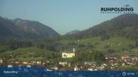 Archiv Foto Webcam Panorama Ruhpolding: Ort und Berge 07:00