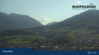 Archiv Foto Webcam Panorama Ruhpolding: Ort und Berge 16:00
