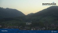 Archiv Foto Webcam Panorama Ruhpolding: Ort und Berge 20:00