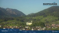 Archiv Foto Webcam Panorama Ruhpolding: Ort und Berge 07:00