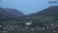 Archiv Foto Webcam Panorama Ruhpolding: Ort und Berge 04:00
