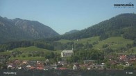 Archived image Ruhpolding - Video Webcam Village and Mountains 10:00