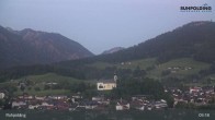 Archiv Foto Webcam Panorama Ruhpolding: Ort und Berge 04:00