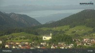 Archiv Foto Webcam Panorama Ruhpolding: Ort und Berge 06:00