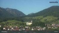 Archived image Ruhpolding - Video Webcam Village and Mountains 07:00