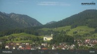 Archived image Ruhpolding - Video Webcam Village and Mountains 08:00