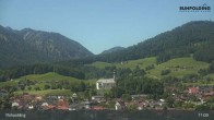 Archived image Ruhpolding - Video Webcam Village and Mountains 10:00