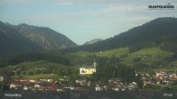 Archiv Foto Webcam Panorama Ruhpolding: Ort und Berge 07:00