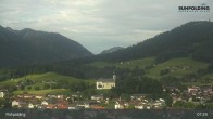 Archiv Foto Webcam Panorama Ruhpolding: Ort und Berge 06:00