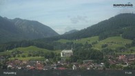 Archiv Foto Webcam Panorama Ruhpolding: Ort und Berge 10:00