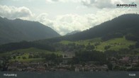 Archiv Foto Webcam Panorama Ruhpolding: Ort und Berge 14:00