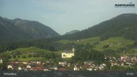 Archived image Ruhpolding - Video Webcam Village and Mountains 07:00