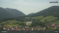 Archiv Foto Webcam Panorama Ruhpolding: Ort und Berge 10:00
