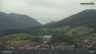 Archiv Foto Webcam Panorama Ruhpolding: Ort und Berge 12:00