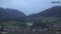 Archiv Foto Webcam Panorama Ruhpolding: Ort und Berge 04:00