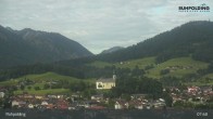 Archiv Foto Webcam Panorama Ruhpolding: Ort und Berge 07:00