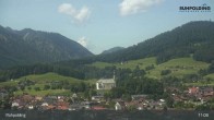 Archiv Foto Webcam Panorama Ruhpolding: Ort und Berge 10:00