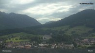 Archiv Foto Webcam Panorama Ruhpolding: Ort und Berge 16:00