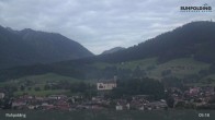 Archiv Foto Webcam Panorama Ruhpolding: Ort und Berge 04:00