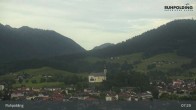 Archiv Foto Webcam Panorama Ruhpolding: Ort und Berge 06:00