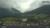 Archiv Foto Webcam Panorama Ruhpolding: Ort und Berge 08:00