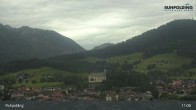 Archiv Foto Webcam Panorama Ruhpolding: Ort und Berge 10:00