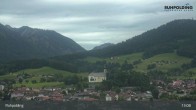 Archiv Foto Webcam Panorama Ruhpolding: Ort und Berge 12:00
