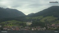 Archiv Foto Webcam Panorama Ruhpolding: Ort und Berge 14:00