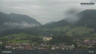 Archiv Foto Webcam Panorama Ruhpolding: Ort und Berge 06:00
