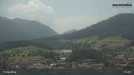 Archiv Foto Webcam Panorama Ruhpolding: Ort und Berge 12:00