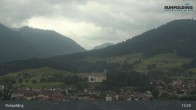 Archiv Foto Webcam Panorama Ruhpolding: Ort und Berge 12:00